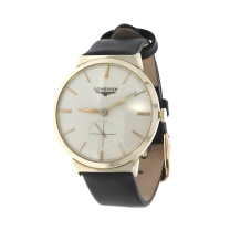 Longines Watch 14K Yellow Gold 17J 1950s