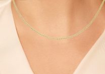 14K Yellow Gold Serpentine Chain