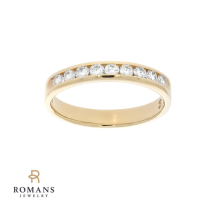 Diamond Band 14K Yellow Gold .36CTW