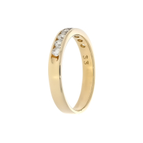 Diamond Band 14K Yellow Gold .36CTW