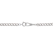 Sterling Silver Pocket Watch Link Chain 1880s