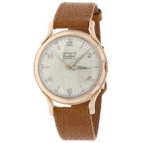 Cortebert Chronometer Spirofix Watch Caliber 689 18K Rose Gold 17 Jewel