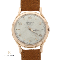 18K Rose Gold Cortebert Chronometer Wristwatch
