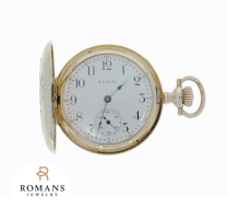 1910 Elgin Pocket Watch 320 Multi Tone Gold Fill 7J