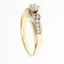 14K Diamond Ring