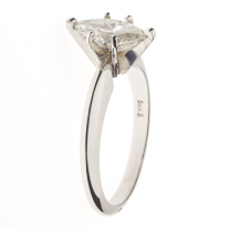 14K Marquise Diamond Solitaire