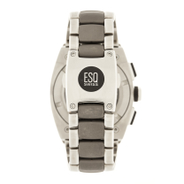 ESQ Movado Fusion Retrograde Watch Mens Steel Ceramic