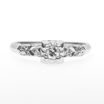 14K Vintage 1950 Diamond Ring