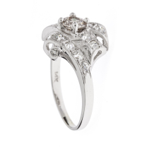 1920's 14K Diamond Fashion Ring