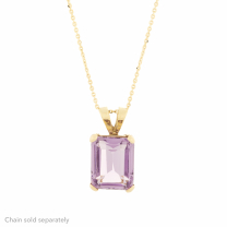 Amethyst Pendant 14KY Amethyst 6.00CTW 