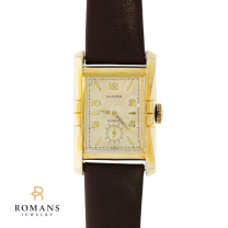 Illinois Incabloc Watch C.1953 10K Yellow Gold Filled