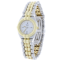 Chopard Geneve Watch GSTAAD Ladies 18K Yellow Gold and Stainless Steel Quartz