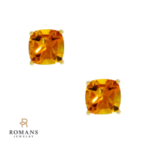 Citrine 14K Yellow Gold Earrings 2.36ctw