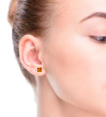 Citrine 14K Yellow Gold Earrings 2.36ctw
