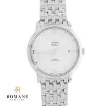 De Ville Prestige Automatic Watch Co-Axial Chronometer Silver Dial 424.10.40.20.02.003