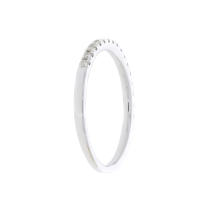 Diamond Band 14K White Gold 0.19CTW