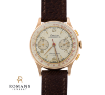 Exactus Chronograph Watch Antimagnetic 17 Rubis 18KRG 1960s