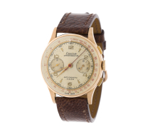 Exactus Chronograph Watch Antimagnetic 17 Rubis 18KRG 1960s
