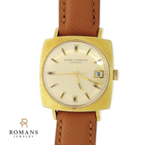 Girard Perregaux Gyromatic Watch Gold Plated 39 Jewel