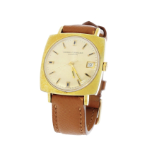 Girard Perregaux Gyromatic Watch Gold Plated 39 Jewel