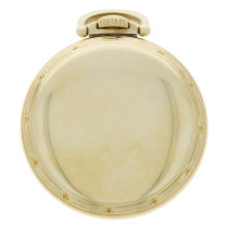 Hamilton Railway 992B 1940s Special Pocket Watch 10K Gold Filled