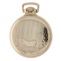 Hamilton Railroad Pocket Watch 992 21J 10K Rose Gold Filled