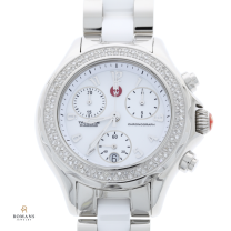 Michele Tahitian Diamond Watch Steel Ceramic MWW12E000001