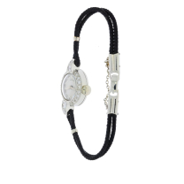 Hamilton Platinum Diamond Ladies Watch 1940s 0.95CTW