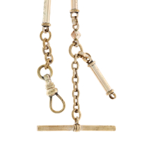 Vintage Pocket Watch FOB YGF 12''