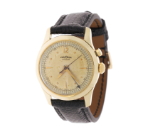 Vulcain Cricket Alarm Watch Grand Prix 14KY Serial 480144 17J Swiss
