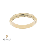 Thin Vintage 14K Yellow Gold Band