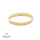 Gold Band 18K Yellow Gold 2.7MM