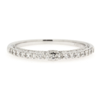 14K Filigree Diamond Band