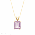 Amethyst Pendant 14KY Amethyst 6.00CTW 