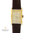 Illinois Incabloc Watch C.1953 10K Yellow Gold Filled