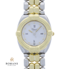 Chopard Geneve Watch GSTAAD Ladies 18K Yellow Gold and Stainless Steel Quartz