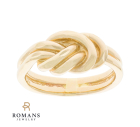 Love Knot Ring 14K Yellow Gold