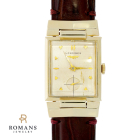 Longines Vintage Wrist Watch 14K Yellow Gold