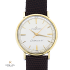 Eterna-Matic Watch Men's Centenaire "61" Caliber 1428U 14K Gold & Steel C.1960's 